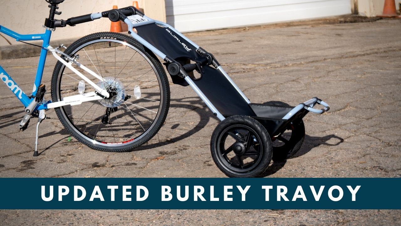 Burley Travoy Bike Cargo Trailer - updated for 2020!