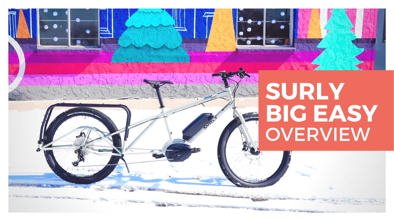 Surly Big Easy Electric Longtail Cargo Bike