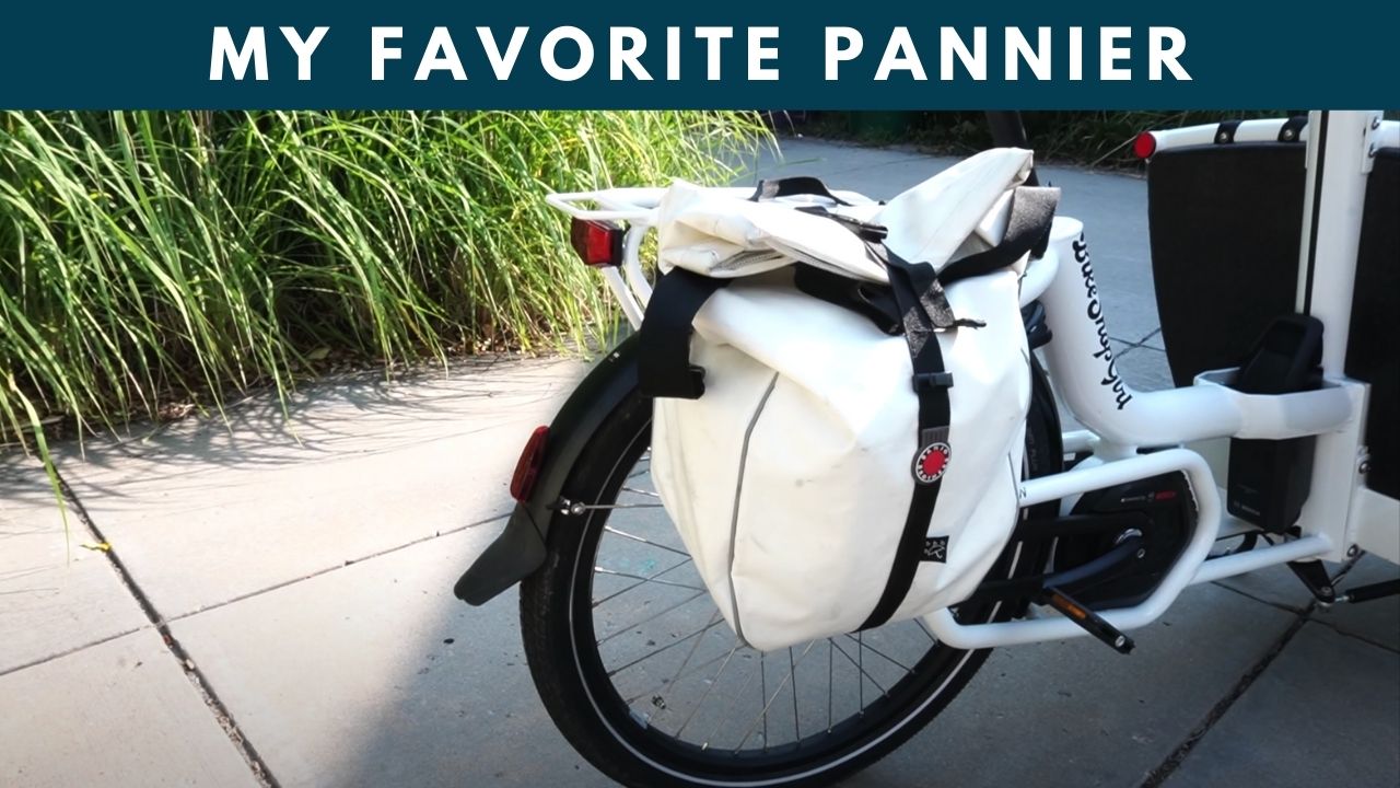 Banjo Brothers Waterproof Pannier Review - My favorite waterproof bike bag