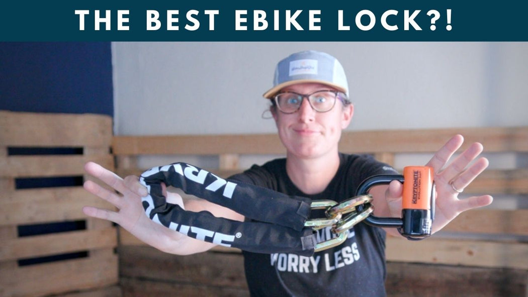 The Best Cargo Bike Lock?! The Kryptonite 1275 Cinch Loop Bike Lock ...
