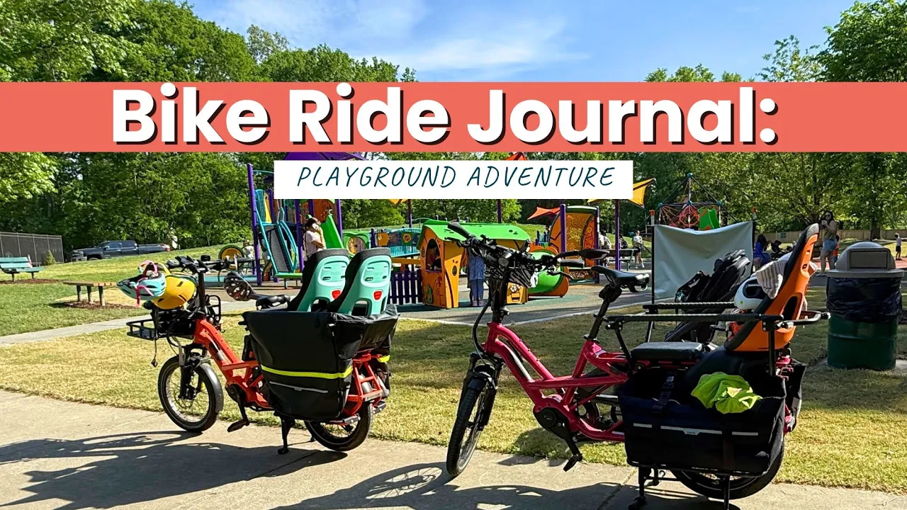 How I Avoid Traffic and Still Get to the Playground by Bike in Chapel Hill