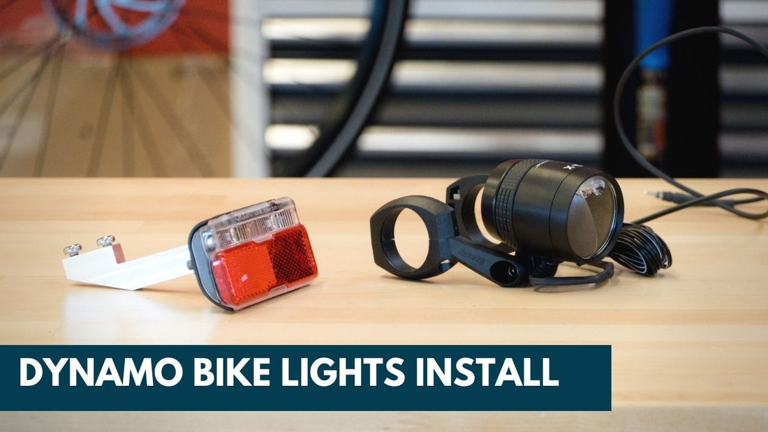 Installing Dynamo Bike Lights - Every City Bike Needs These!