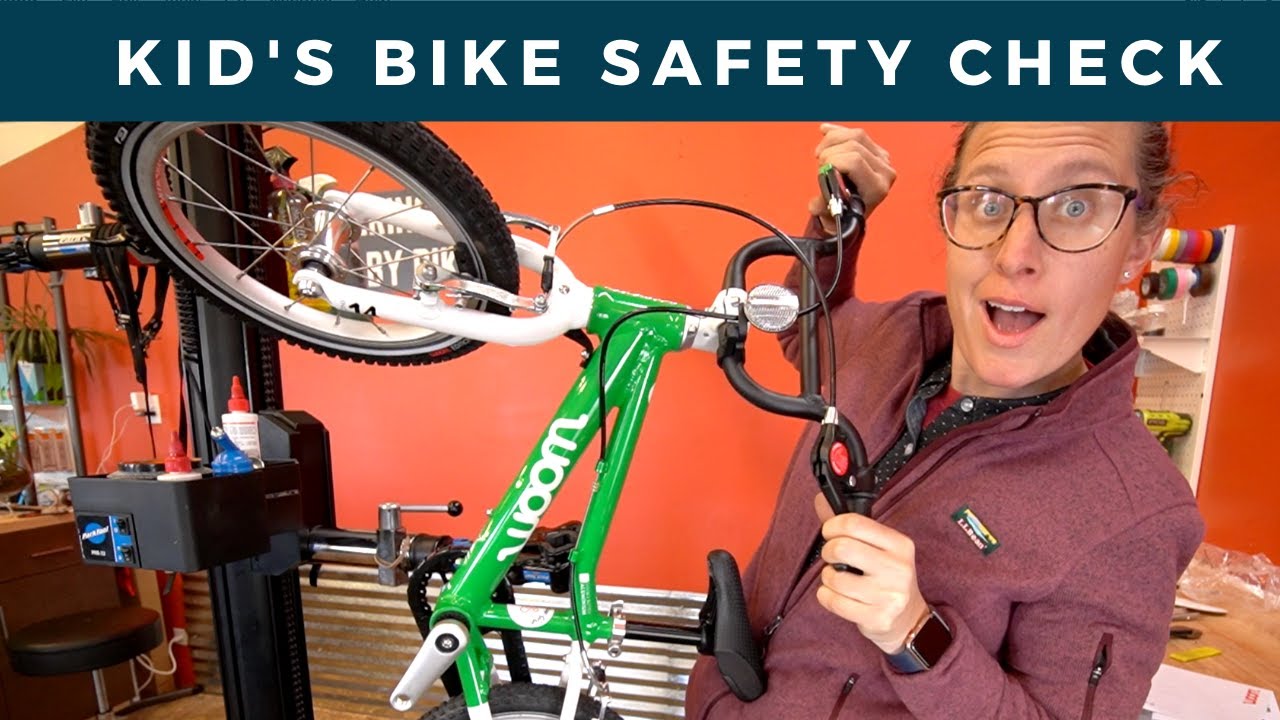 Kid's Bike Safety Check Over