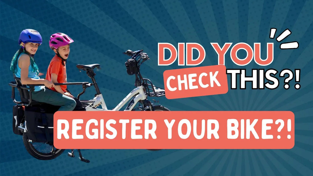 Did You Register Your Bike Yet? Here's Why It Matters