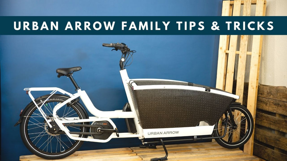 Urban Arrow Family Cargo Bike Tutorial - 10 Tips to Getting Started