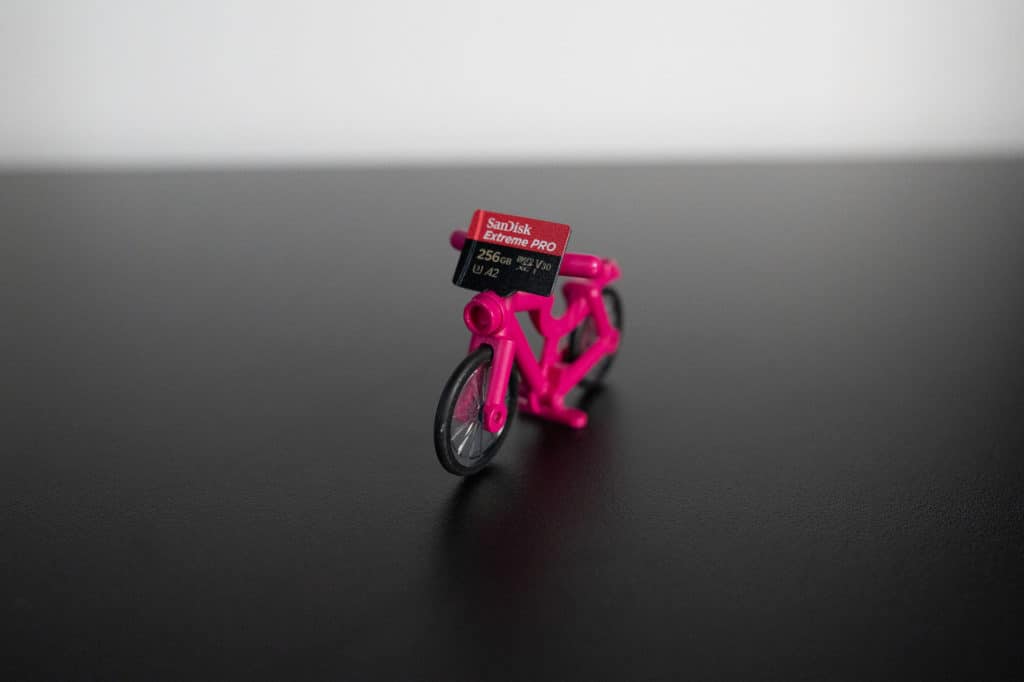 cycling camera memory cards