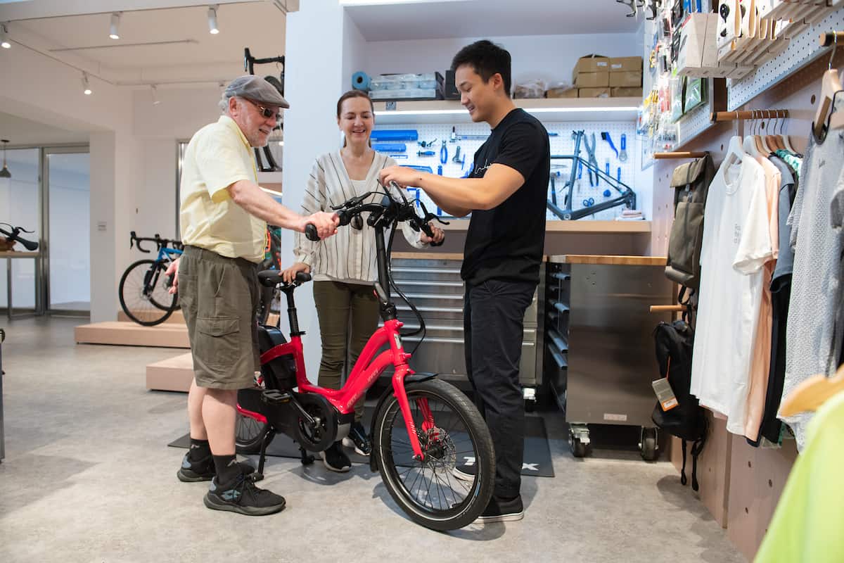 Bike Shop Girl Covering Cycling Tech and Cameras