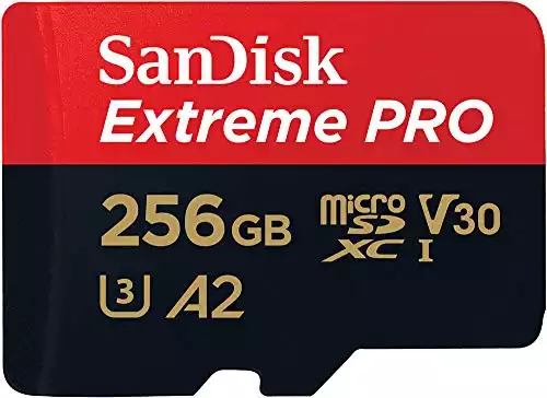 SanDisk 256GB Extreme Pro Micro SD Card