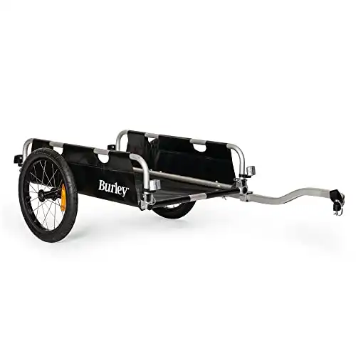 Burley Flatbed Utility Cargo Bike Trailer