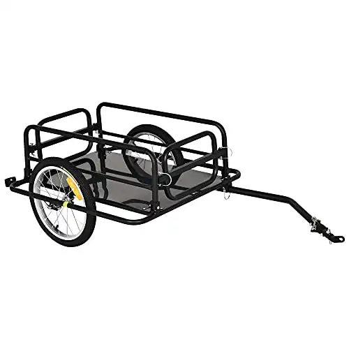 Aosom Wanderer Cargo Bike Trailer