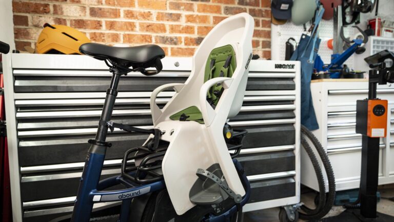 burley dash rm bike child seat review